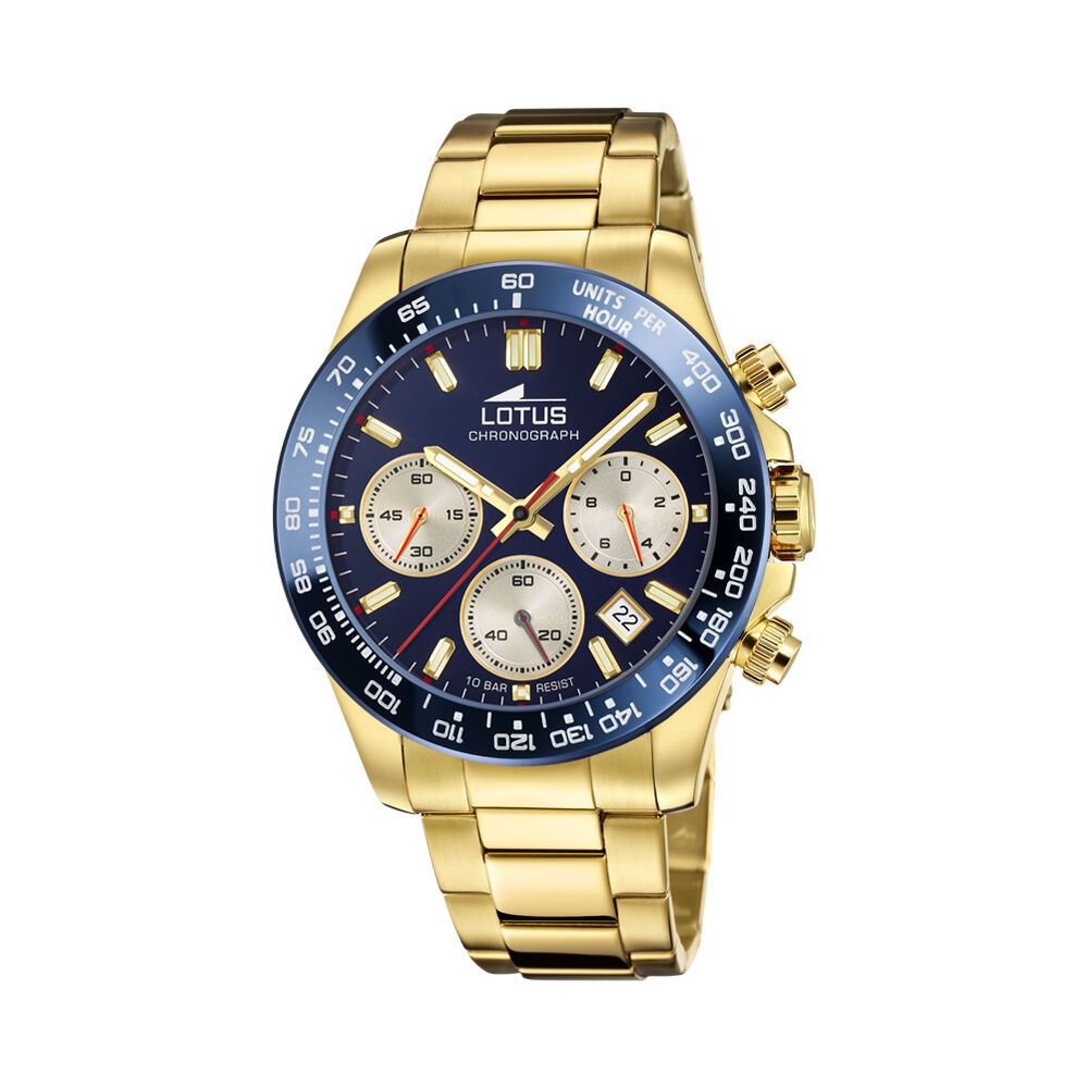 Montre Lotus Freedom Collection Bleu - Montres &eacute;tanches Homme | Marc Orian