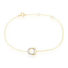 Bracelet Absolu Or Bicolore Diamant - Bracelets chaînes Femme | Marc Orian