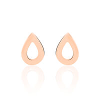 Boucles D'oreilles Puces Anh Argent Rose