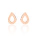 Boucles D'oreilles Puces Anh Argent Rose - Puces Femme | Marc Orian