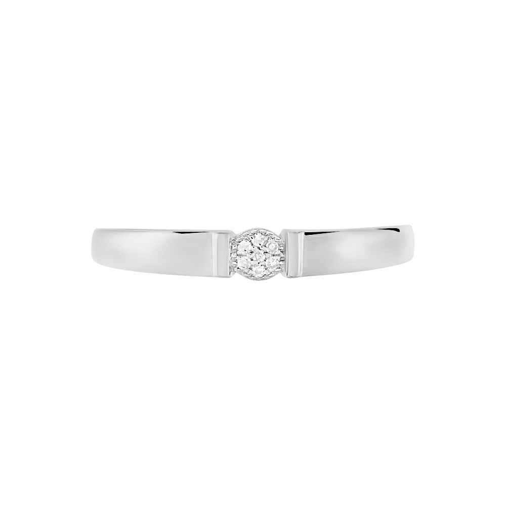 Bague Daliane Or Blanc Diamant - Bagues pierres précieuses Femme | Marc Orian