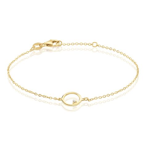 Bracelet Plaqu&eacute; Or Kaspar Oxyde De Zirconium - Bracelets fantaisie Femme | Marc Orian