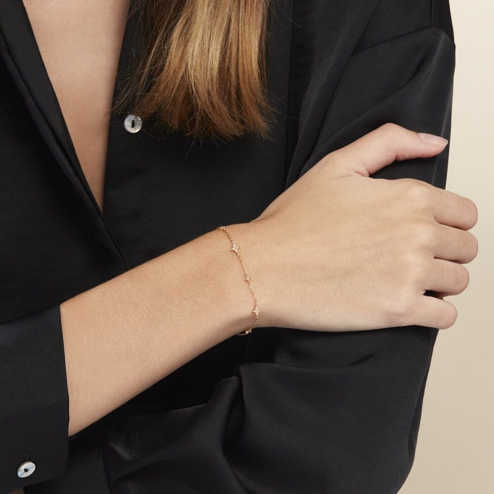 Bracelet Ziha Plaqué Or Jaune Oxyde De Zirconium - Bracelets fantaisie Femme | Marc Orian