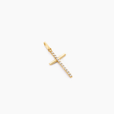 Pendentif Chryslene Or Jaune Oxyde De Zirconium - Pendentifs Femme | Marc Orian