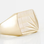 Chevali&egrave;re Rafael Plaqu&eacute; Or Jaune - Chevali&egrave;res Homme | Marc Orian