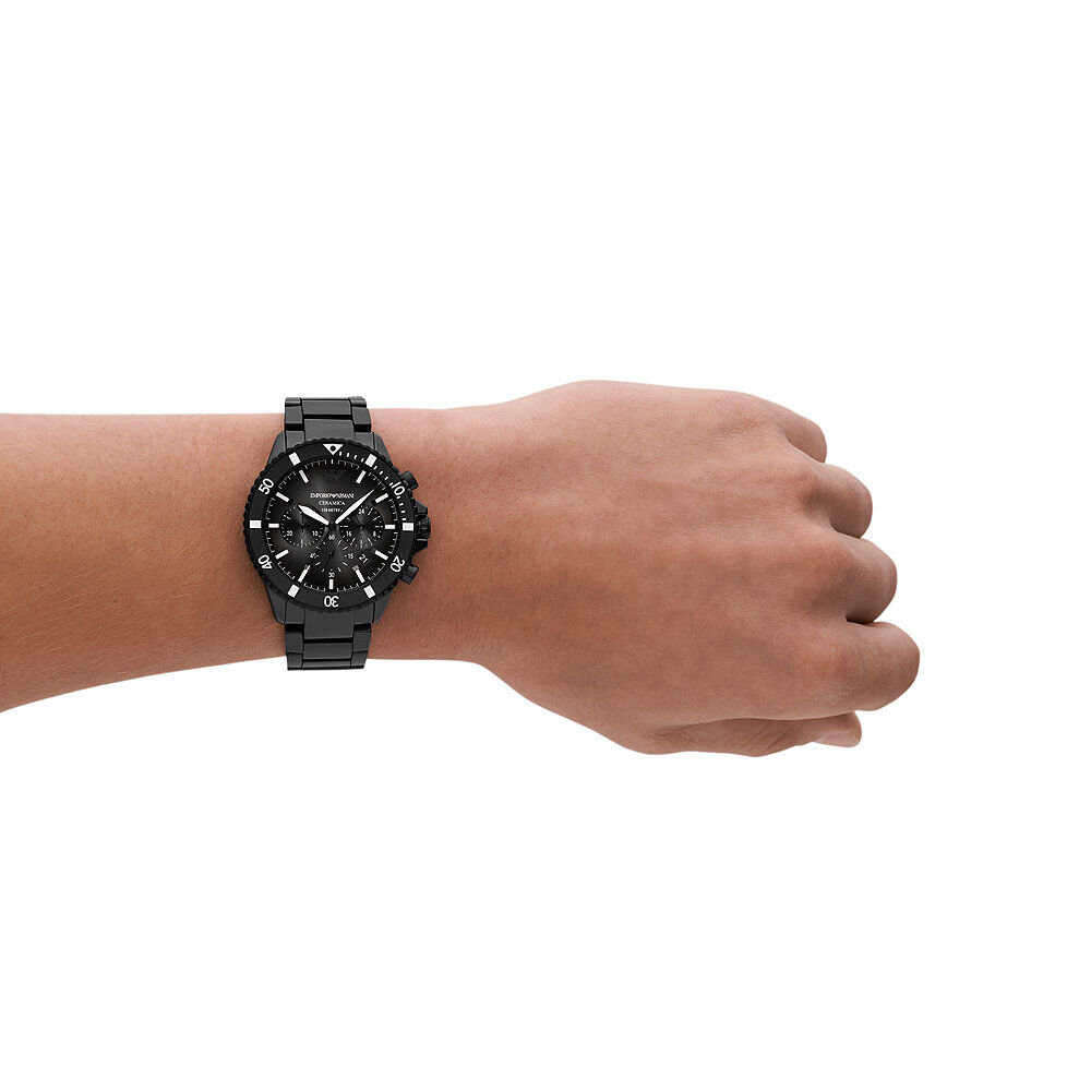 Montre Emporio Armani Noir - Montres étanches Homme | Marc Orian