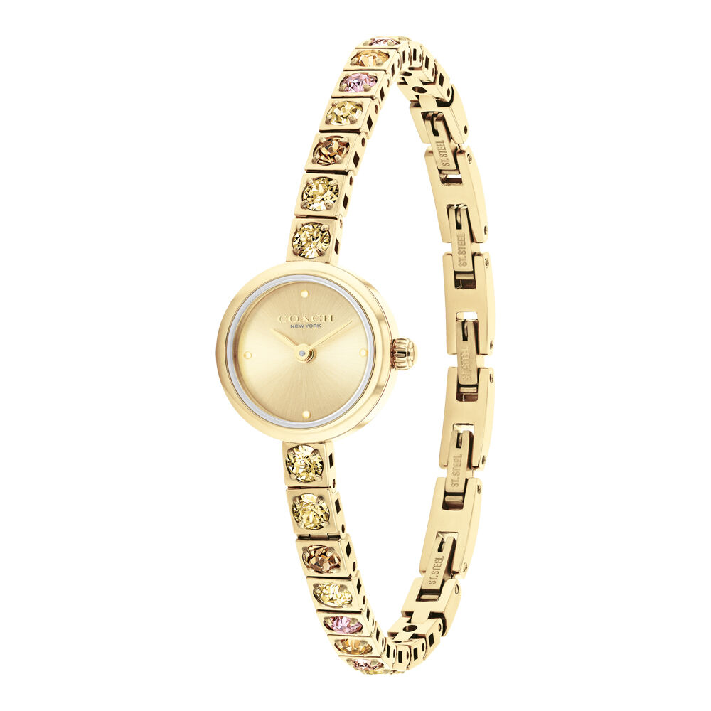 Montre Coach Iris Dor&eacute; - Montres &eacute;tanches Femme | Marc Orian