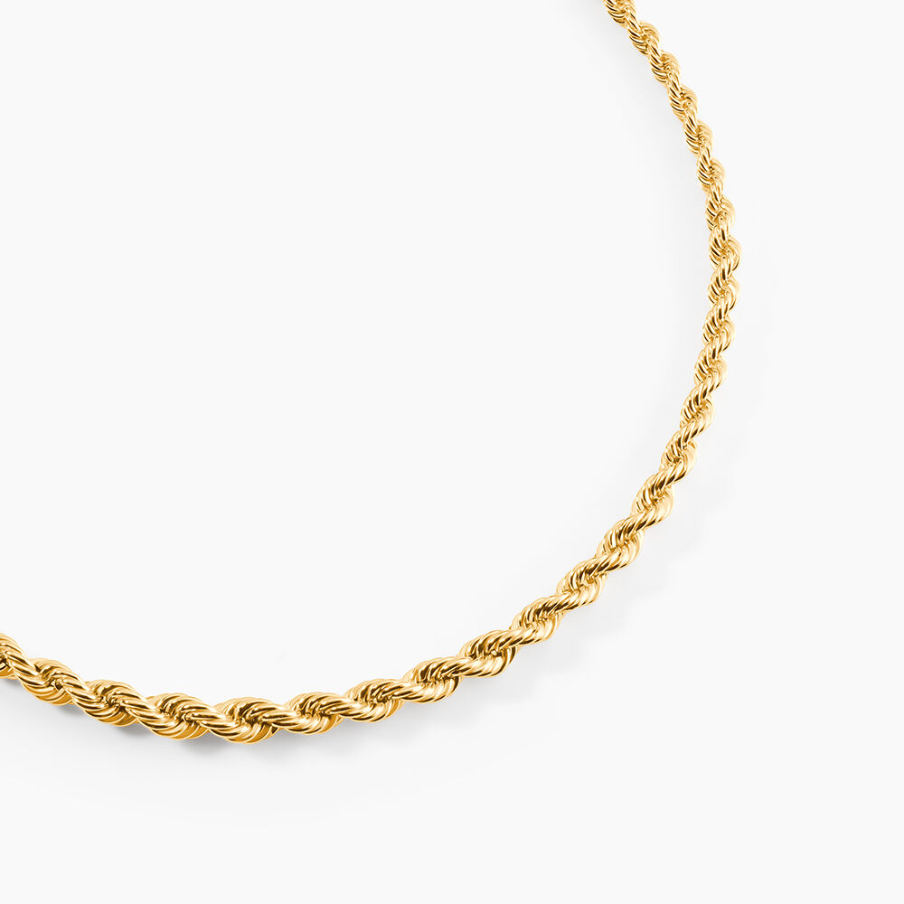 Collier Jerry Maille Corde Or Jaune - Chaines Femme | Marc Orian