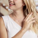 Collier Lylwenn Argent Blanc Oxyde De Zirconium - Colliers solitaires Femme | Marc Orian