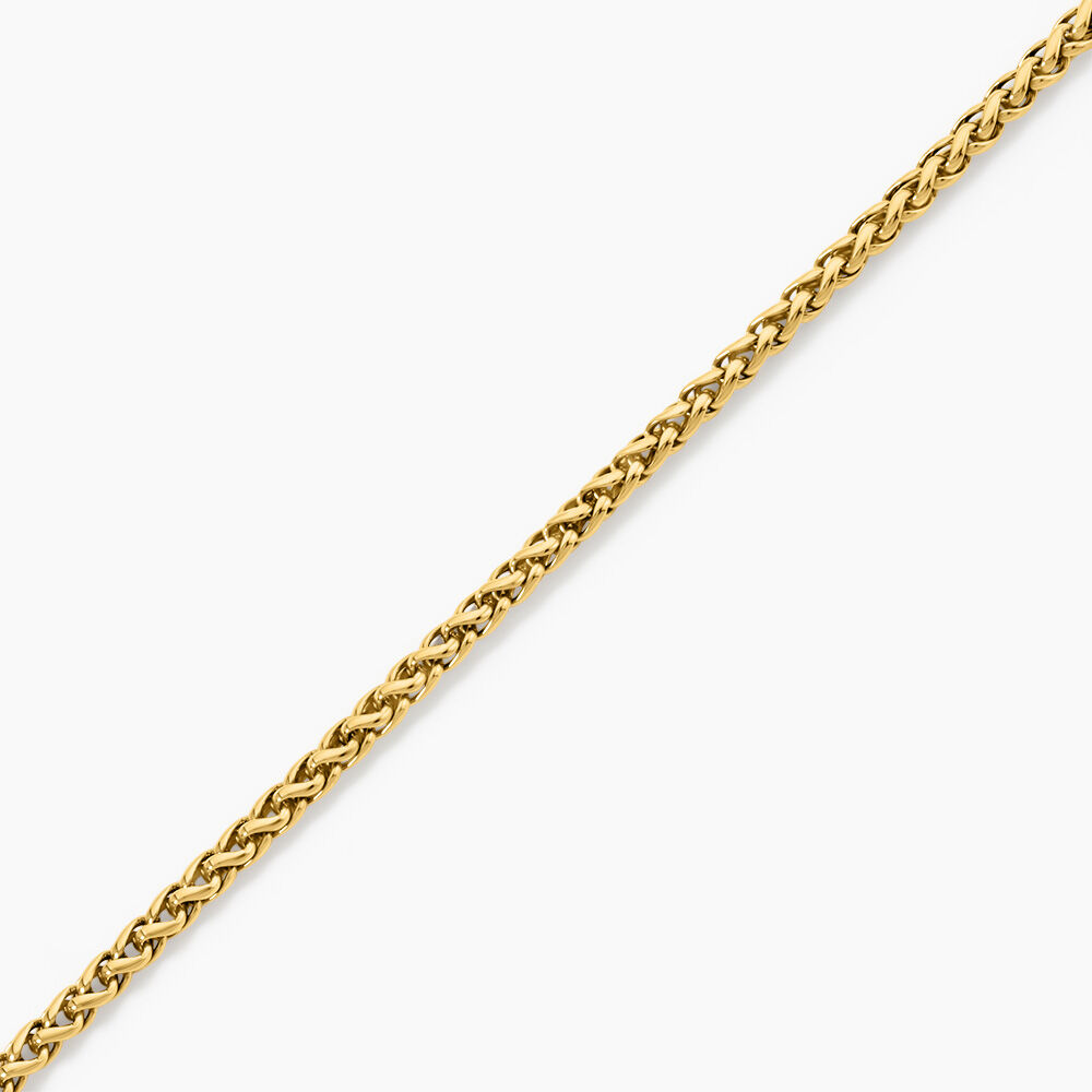 Bracelet Elisabeth Acier Jaune - Bracelets cha&icirc;nes Femme | Marc Orian