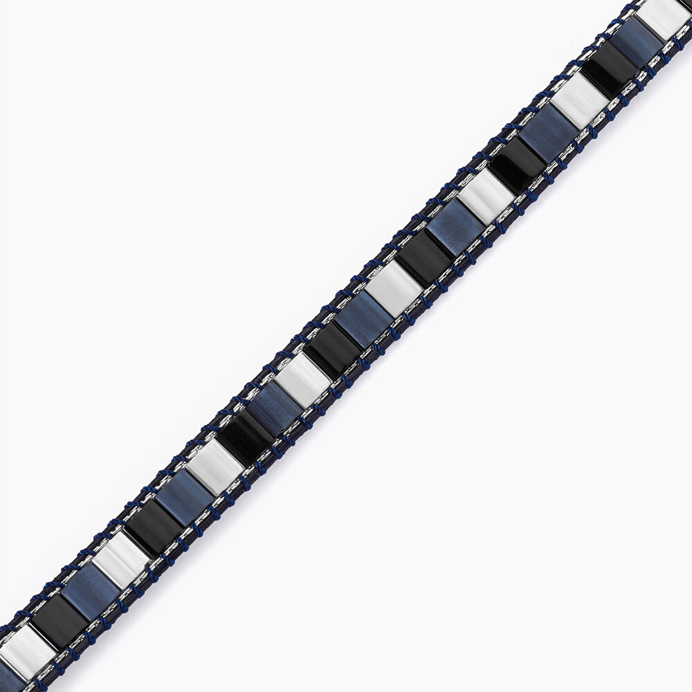 Bracelet Jourdan Layton Acier Argent&eacute; - Bracelets cha&icirc;nes Homme | Marc Orian