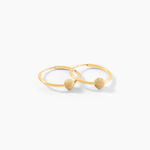 Cr&eacute;oles Ariel Or Jaune - Cr&eacute;oles Femme | Marc Orian