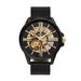 Montre Montignac Round Automatique Noir - Montres automatiques Homme | Marc Orian