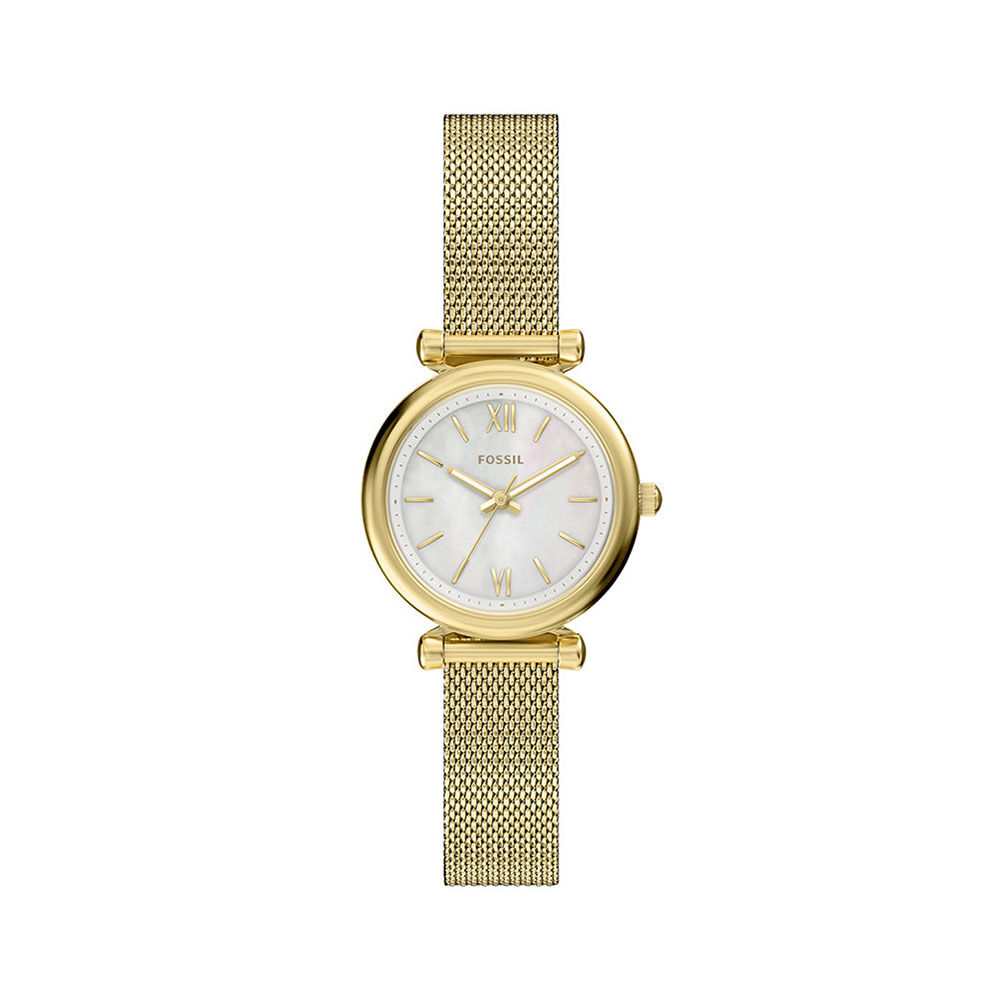 Montre Fossil Carlie Mini Nacre Blanche - Montres &eacute;tanches Femme | Marc Orian