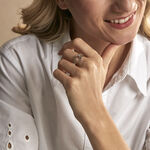 Bague Les Inseparables Argent Blanc - Bijoux fantaisie Femme | Marc Orian