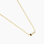 Collier Poem Argent Jaune Rhodolite Oxyde De Zirconium - Colliers avec pierres Femme | Marc Orian
