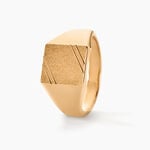 Chevali&egrave;re Daniel Plaqu&eacute; Or Jaune - Bijoux personnalis&eacute;s Homme | Marc Orian