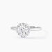 Bague Eternite Argent Blanc Oxyde De Zirconium - Solitaires Femme | Marc Orian