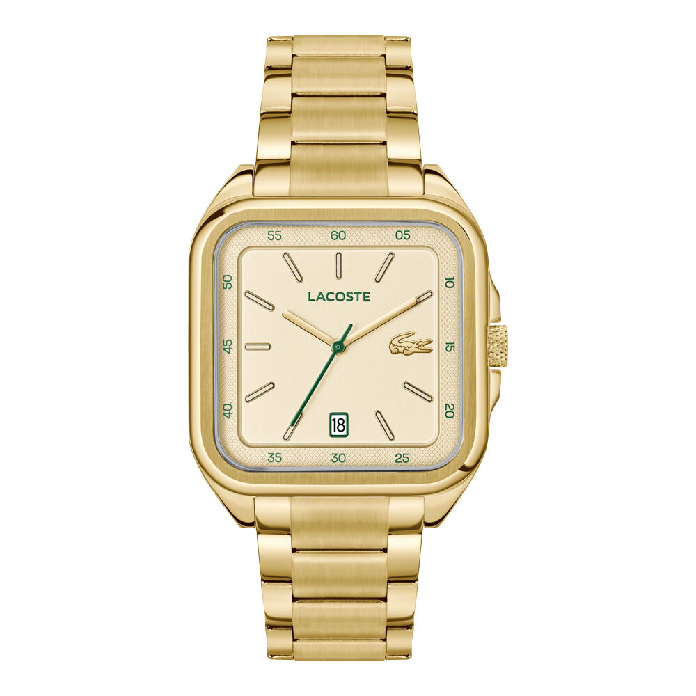 Montre Lacoste .12.12 Up Doré - Nouveautés Homme | Marc Orian