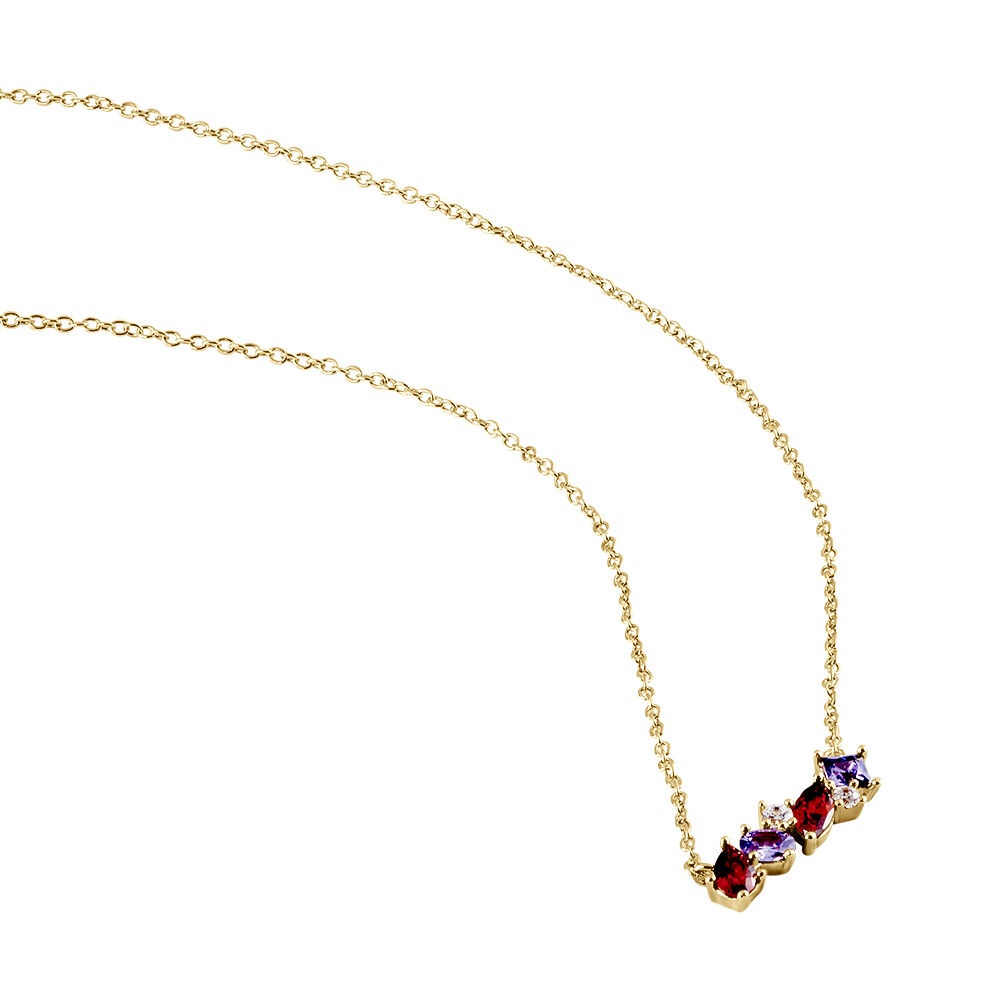 Collier Muire Plaqué Or Oxyde - Colliers avec pierres Femme | Marc Orian