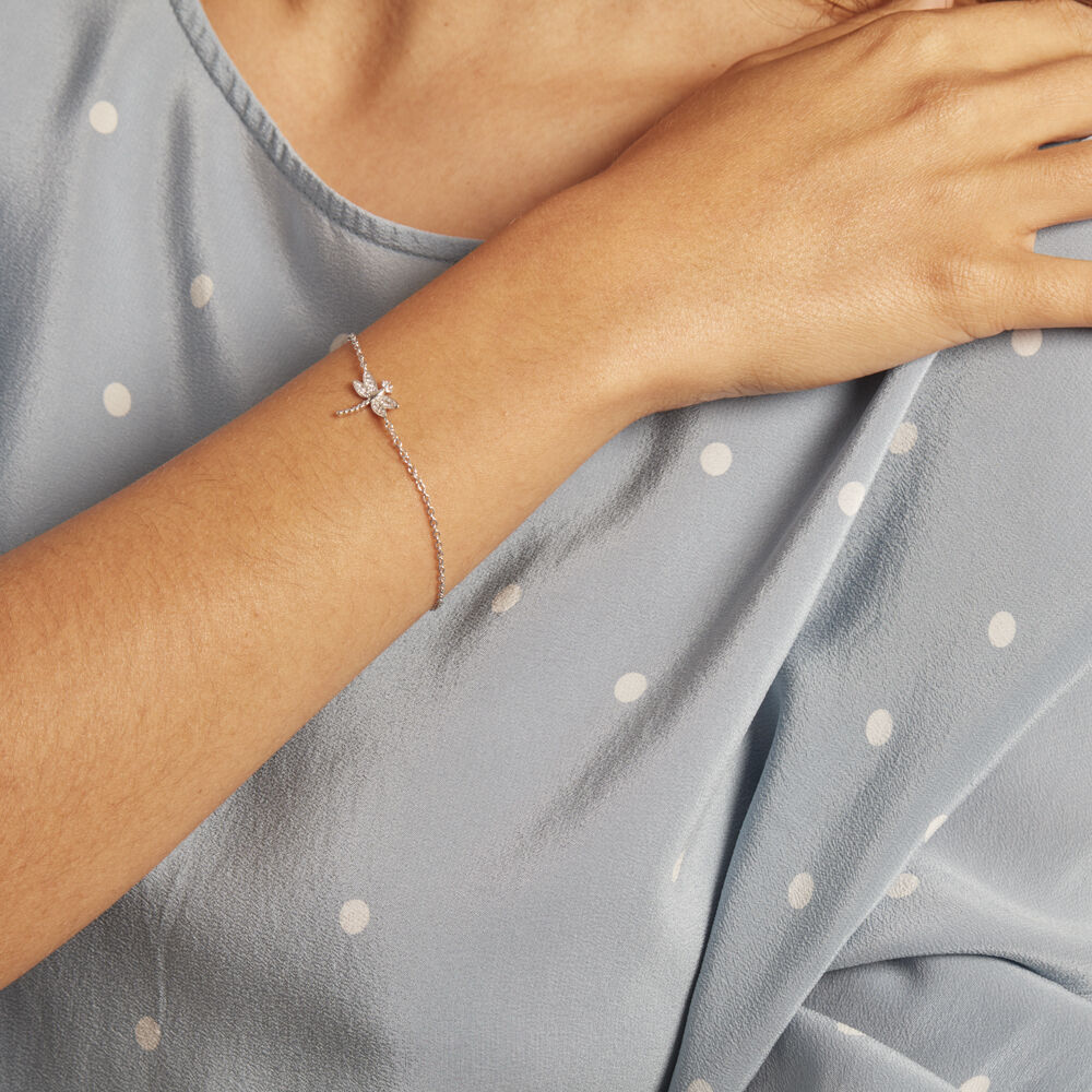 Bracelet Jengen Argent Oxydes De Zirconium - Bracelets fantaisie Femme | Marc Orian