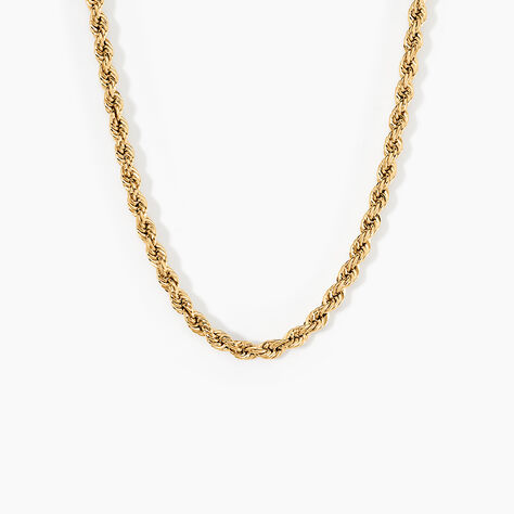 Collier Jerry Maille Corde Or Jaune - Chaines Femme | Marc Orian