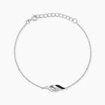 Bracelet Ophelia Argent Blanc Oxyde De Zirconium - Bracelets fantaisie Femme | Marc Orian