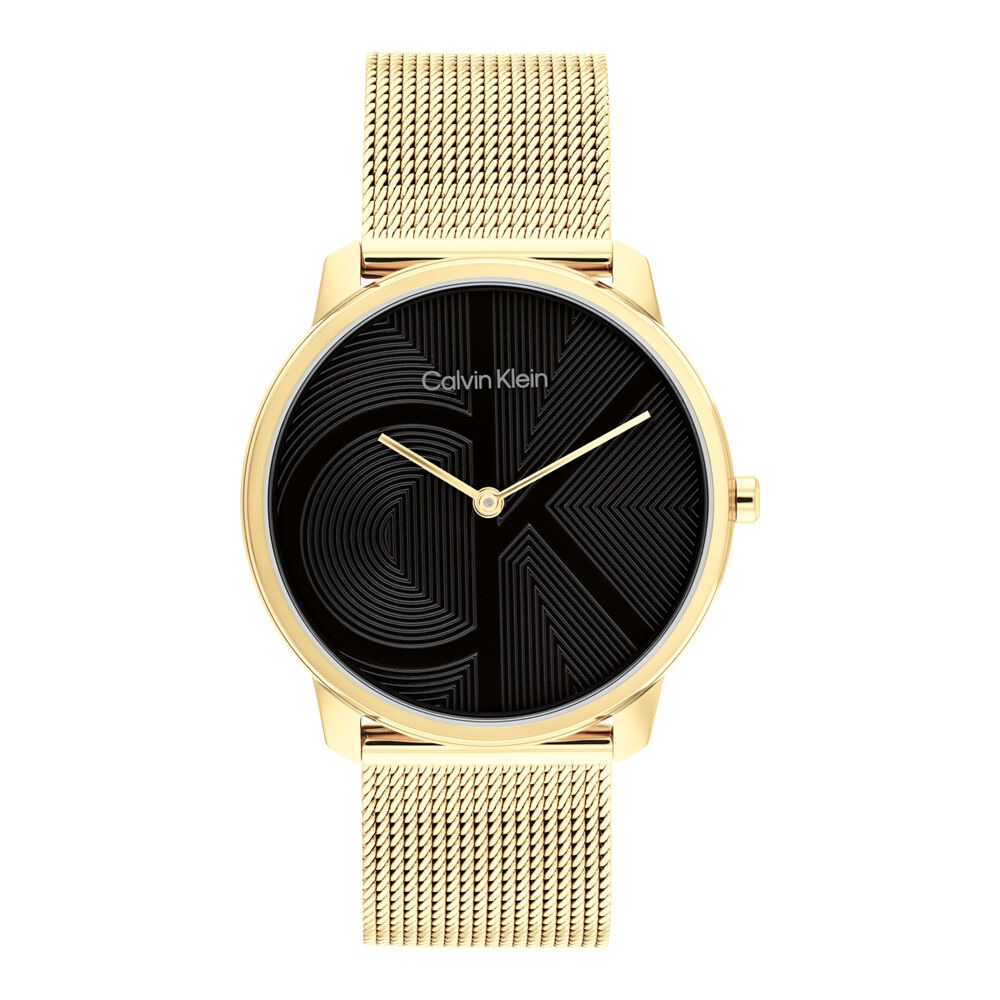 Montre Calvin Klein Ck Iconic Noir - Montres &eacute;tanches Femme | Marc Orian