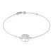 Bracelet Marijan Argent Blanc - Bracelets chaînes Femme | Marc Orian