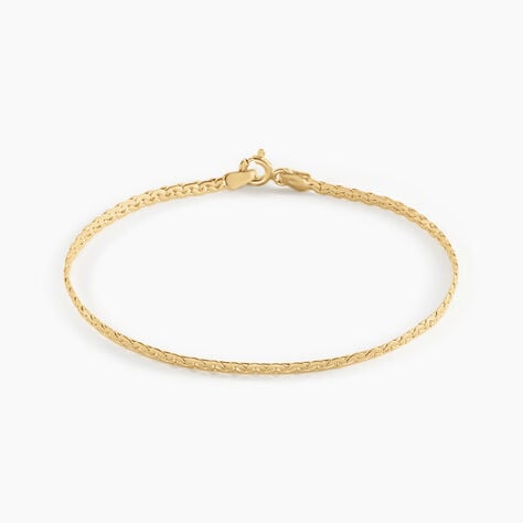 Bracelet Ivy Maille Haricot Or Jaune - Bracelets mailles Femme | Marc Orian