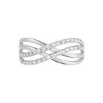 Bague Martita Or Blanc Diamant - Bagues pierres pr&eacute;cieuses Femme | Marc Orian