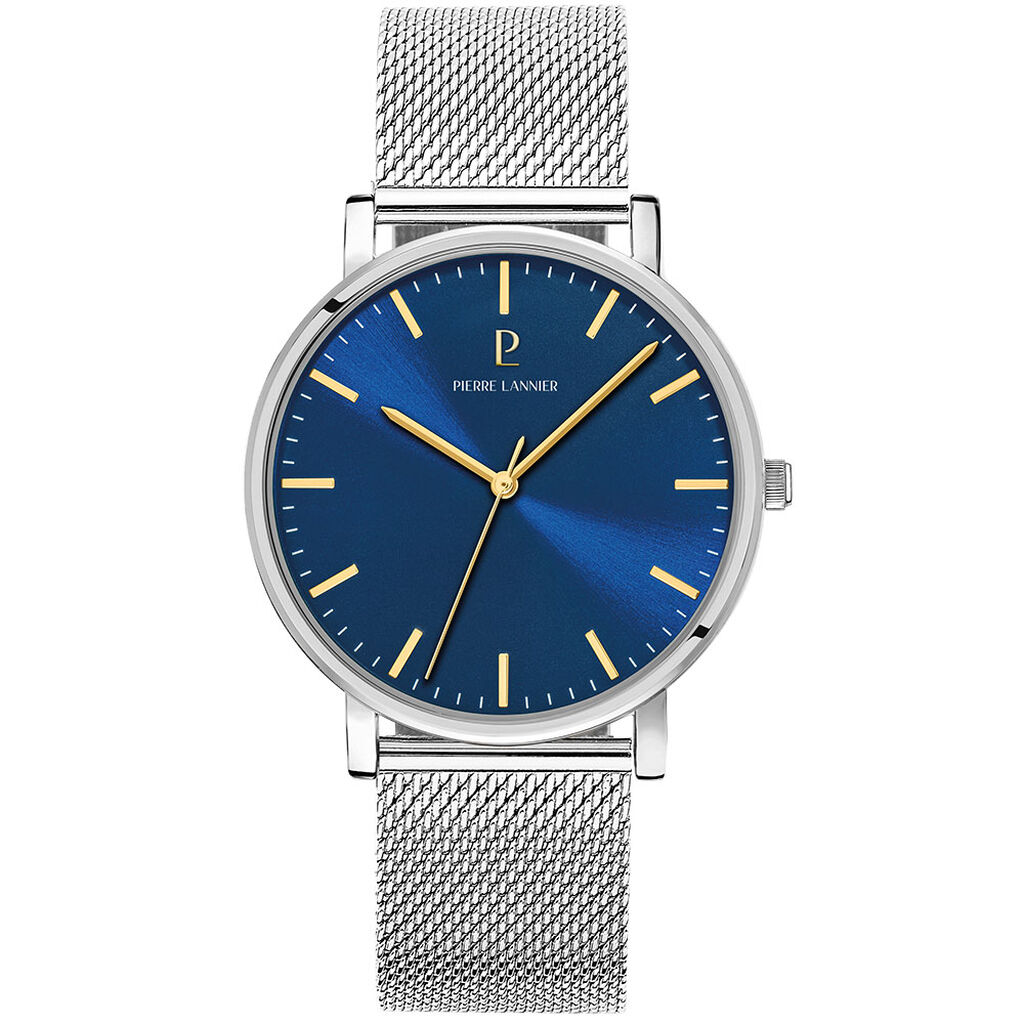 Montre Pierre Lannier Essential Bleu - Montres étanches Homme | Marc Orian