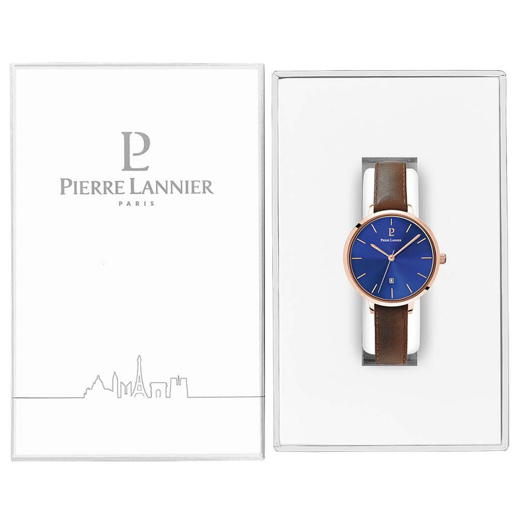 Montre Pierre Lannier Echo Bleu - Montres classiques Femme | Marc Orian