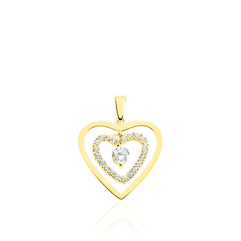 Pendentif Ademe Or Jaune Oxyde De Zirconium - Pendentifs Femme | Marc Orian