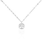 Collier Larrie Argent Oxyde De Zirconium - Colliers avec pierres Femme | Marc Orian