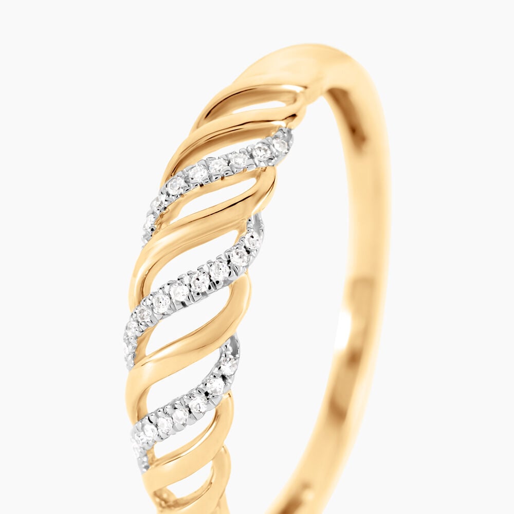 Bague Kausalya Or Jaune Diamant - Bagues pierres précieuses Femme | Marc Orian