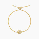 Bracelet Guess G Crystal Acier Jaune Oxyde De Zirconium - Bracelets Medailles Femme | Marc Orian