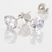 Boucles D'oreilles Puces Philia Argent Blanc Oxyde De Zirconium - Clous d'oreilles Femme | Marc Orian