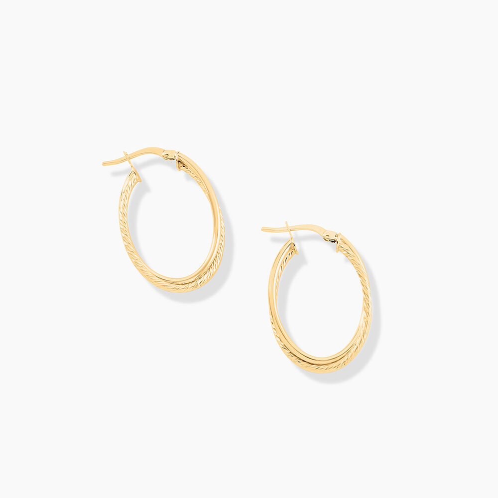 Créoles Maelia Or Jaune - Créoles Femme | Marc Orian