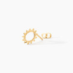 Boucles D'oreilles Puces Louki Or Jaune - Puces Femme | Marc Orian