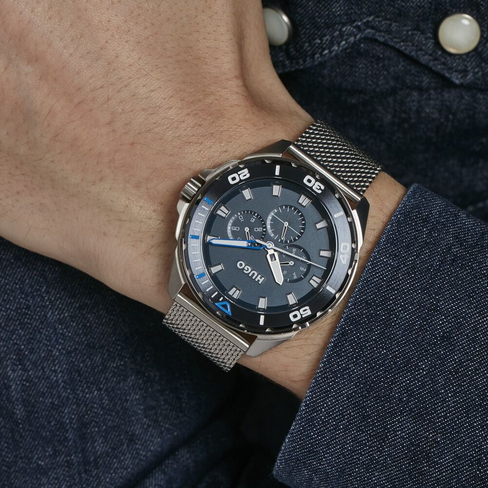 Montre Hugo Fresh Bleu - Montres étanches Homme | Marc Orian
