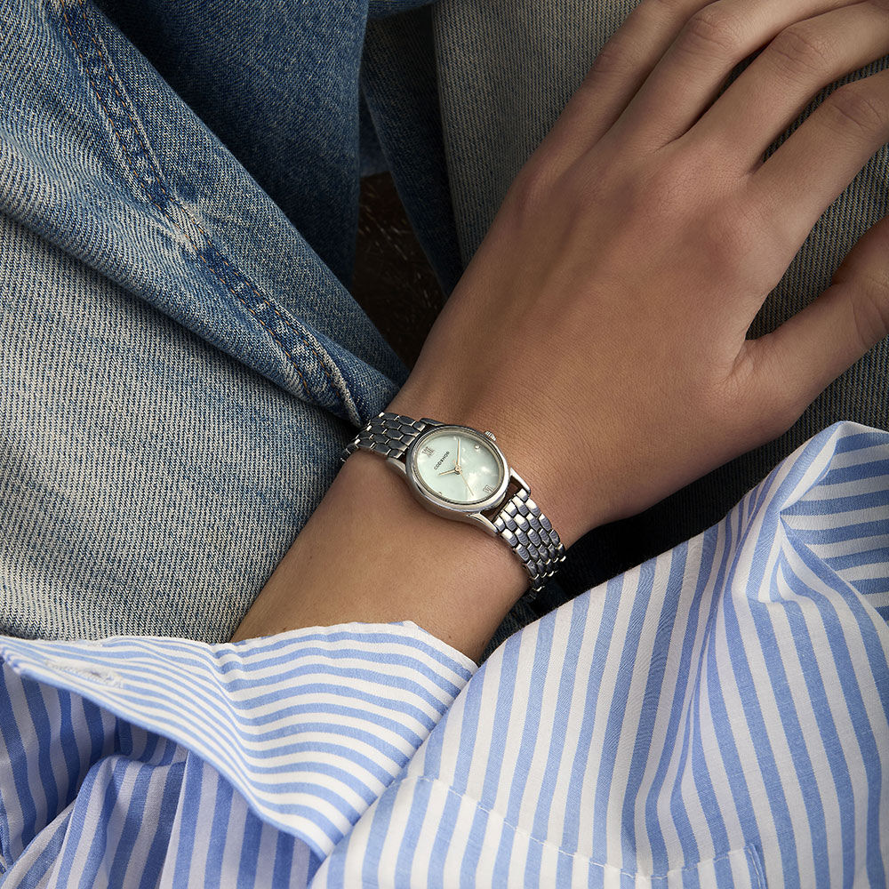 Bracelet De Montre Codhor Suzanne Bleu Sky - Montres étanches Femme | Marc Orian
