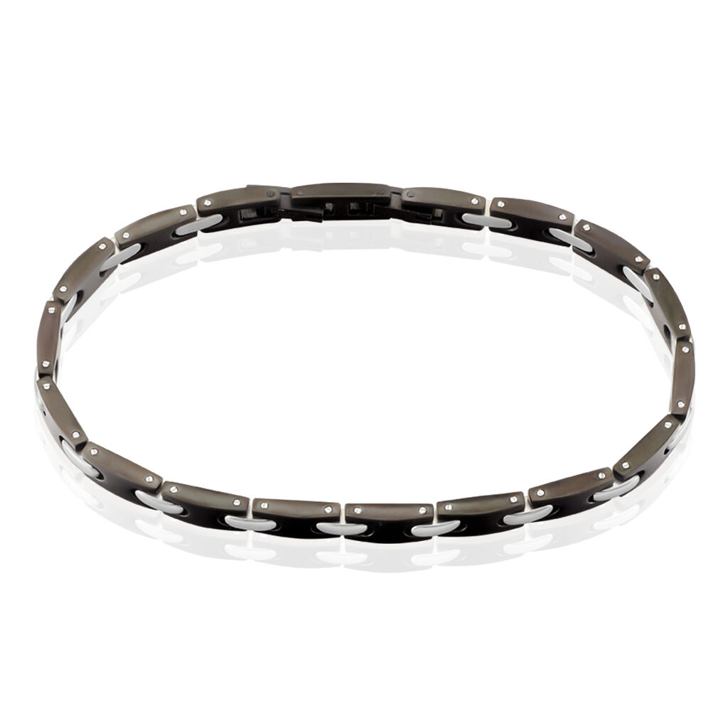 Bracelet Jourdan Homme Dinema Acier Argente - Bracelets chaînes Homme | Marc Orian