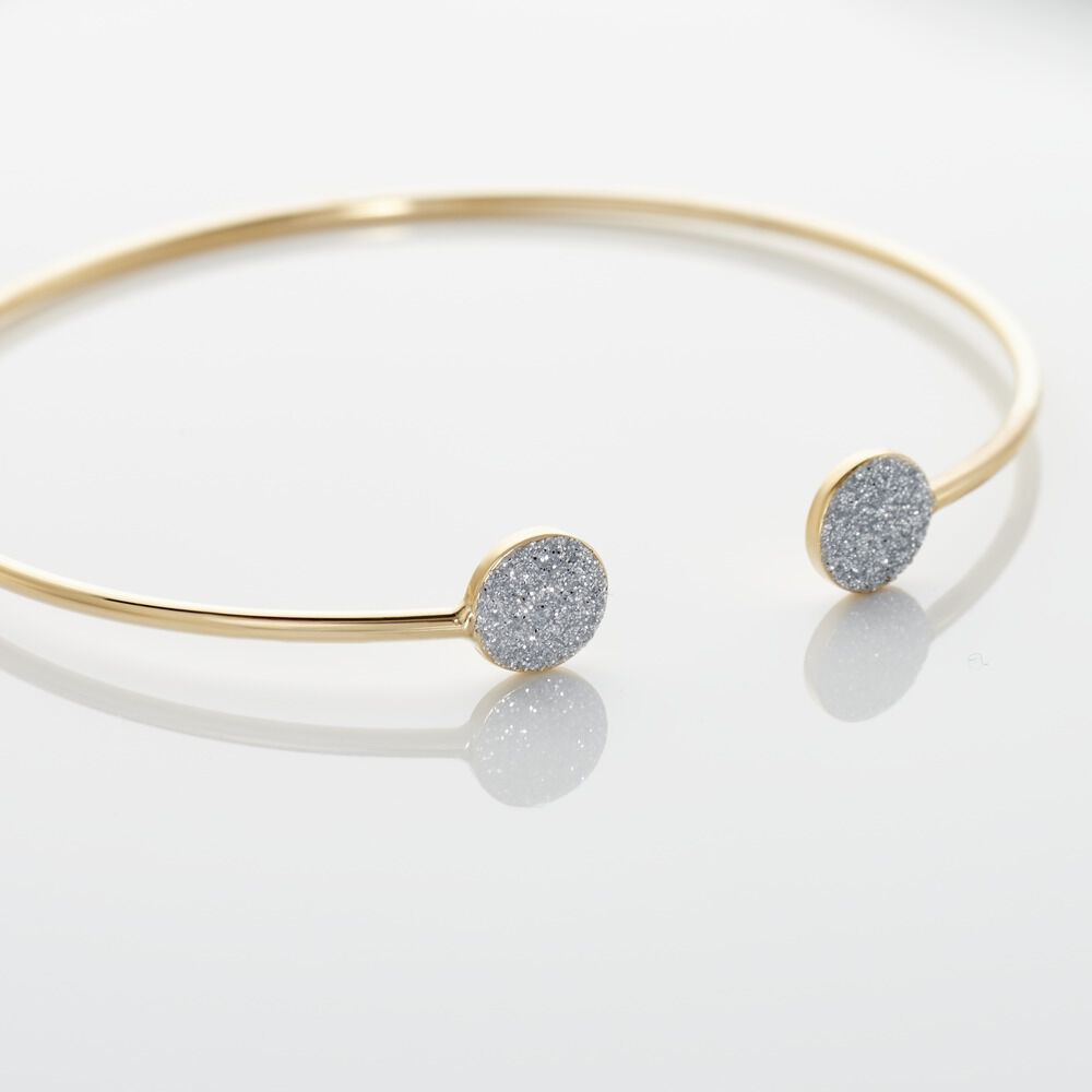 Bracelet Jonc Eryne Or Jaune - Bracelets joncs Femme | Marc Orian