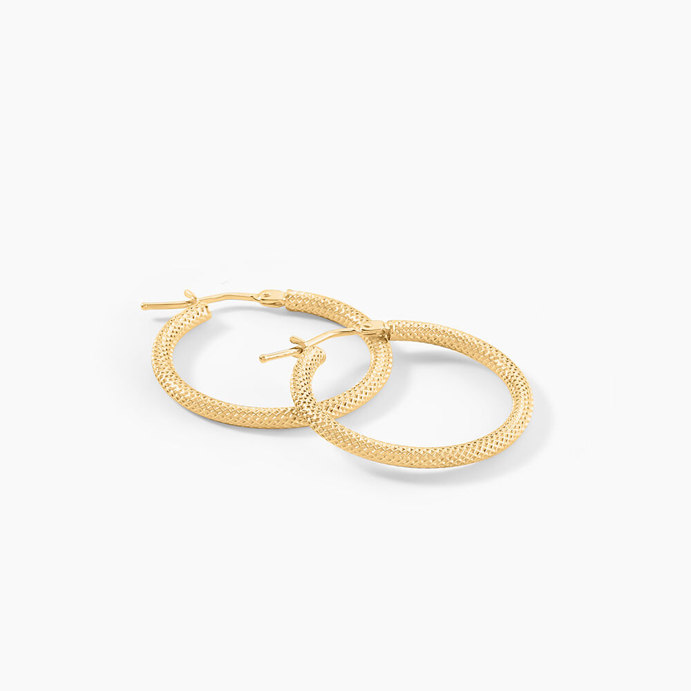 Cr&eacute;oles Ulrica Or Jaune - Cr&eacute;oles Femme | Marc Orian