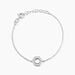 Bracelet Noely Argent Blanc Oxyde De Zirconium - Bracelets fantaisie Femme | Marc Orian
