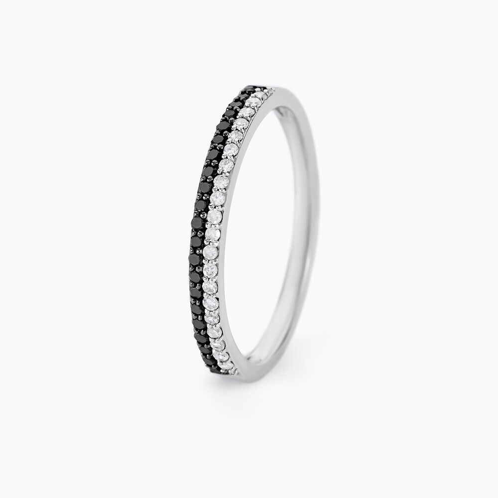 Bague Maissara Or Blanc Diamant - Bagues pierres précieuses Femme | Marc Orian
