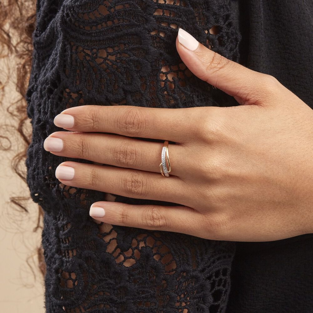 Bague Solena Or Jaune Diamant - Bagues pierres précieuses Femme | Marc Orian