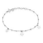 Bracelet Shyama Argent Blanc - Bracelets fantaisie Femme | Marc Orian