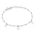 Bracelet Shyama Argent Blanc - Bracelets chaînes Femme | Marc Orian